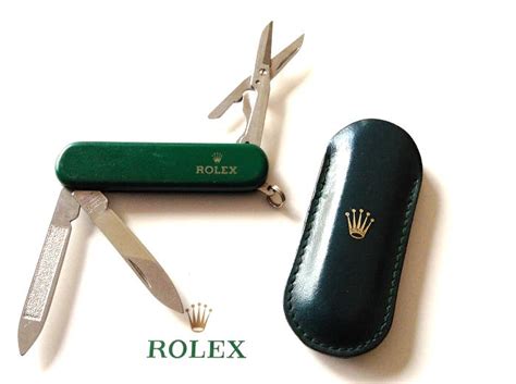 rolex knife wenger|COLLECTIBLE ROLEX WENGER SWISS POCKET KNIFE.